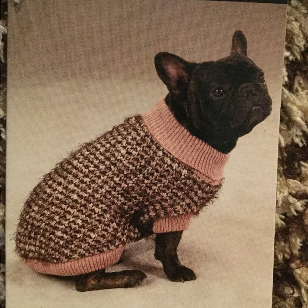Zack & Zoey Brown Fuzzy Knit Gold Metallic Sparkle Sweater